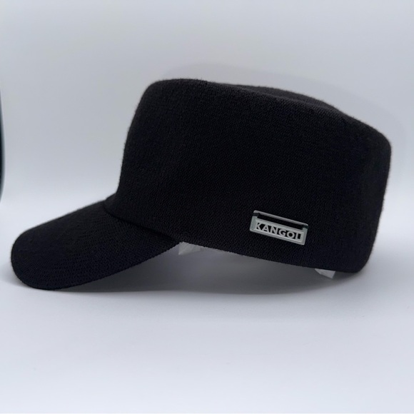 Kangol K1875ST Cut & Paste Hardee Army Cap Black Men’s Sz M - Picture 2 of 16